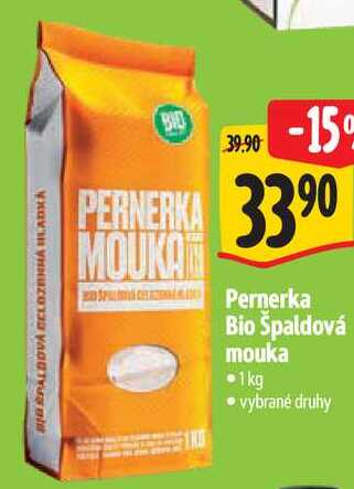 Pernerka Bio Špaldová mouka, 1 kg