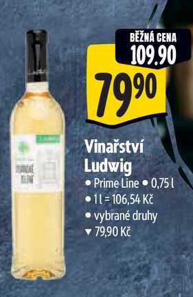 Vinařství Ludwig 0,75 l
