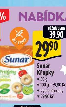 Sunar Křupky 50 g