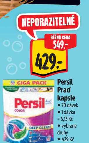 Persil Prací kapsle 70 dávek