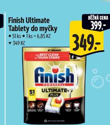 Finish Ultimate Tablety do myčky 51 ks