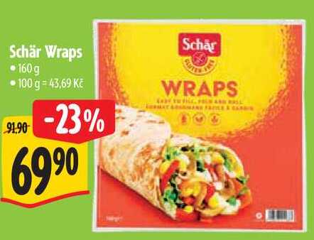 Schär Wraps, 160g