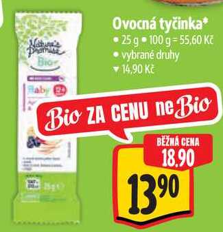 Ovocná tyčinka, 25 g