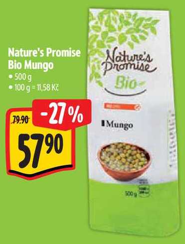 Nature's Promise Bio Mungo, 500 g