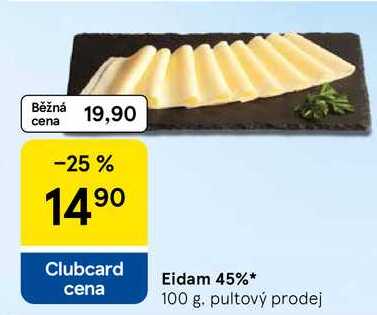 Eidam 45%, 100 g