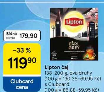 Lipton čaj, 138-200 g