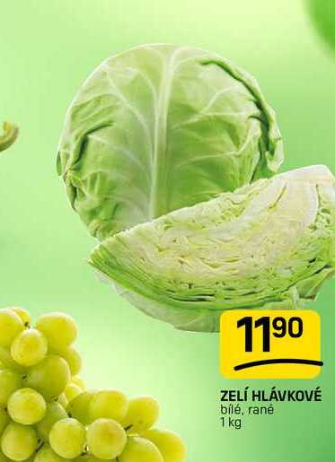 ZELÍ HLÁVKOVÉ bílé, rané 1 kg