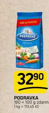PODRAVKA 190+100 g