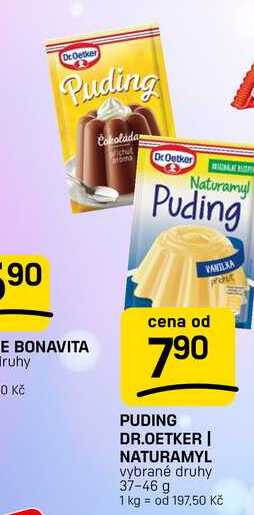 PUDING DR.OETKER | NATURAMYL vybrané druhy 37-46 g 