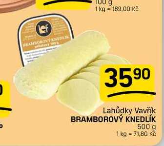 BRAMBOROVÝ KNEDLÍK 500 g