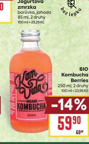 BIO Kombucha Berries 250 ml