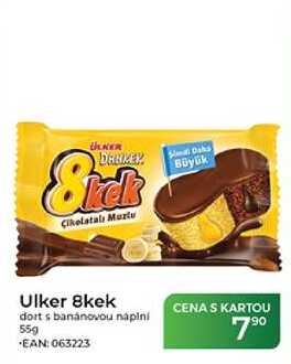 Ulker 8kek dort s banánovou náplni 55 g
