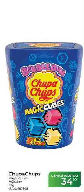 Chupa Chups Magic Cubes zvýkačky 86 g