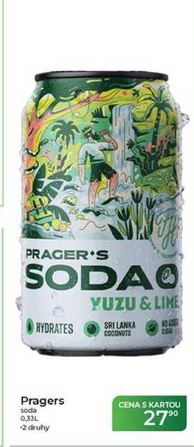 Pragers soda 0,33L  
