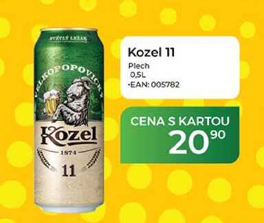 Kozel 11 Plech 0,5L  