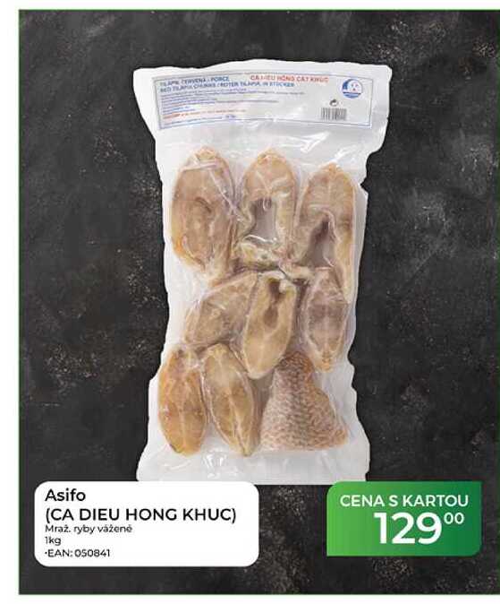 Asifo (CA DIEU HONG KHỤC) Mraz. ryby vážené 1kg