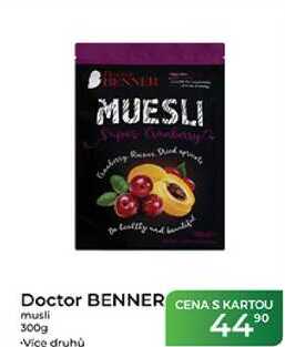 Doctor BENNER musli 300g