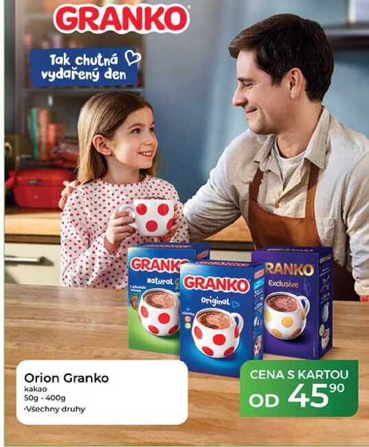 Orion Granko kakao 50g 400g