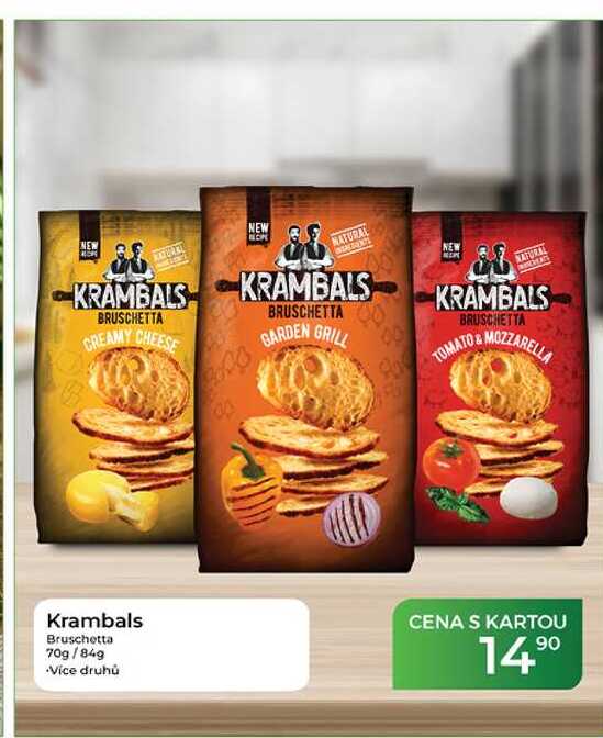 Krambals Bruschetta 70g/84 g