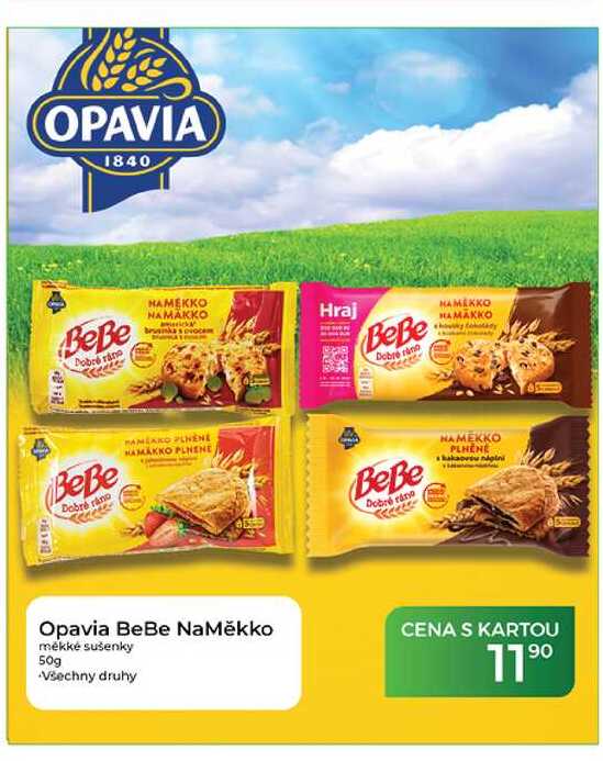 BeBe NaMěkko měkké sušenky 50g