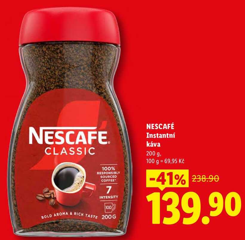 NESCAFÉ Instantní káva, 200 g