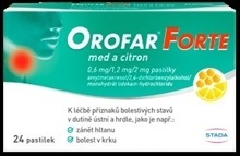 Orofar Forte med a citron