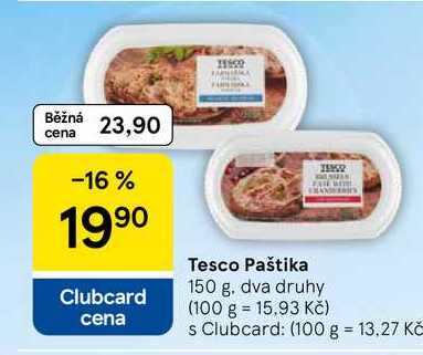 Tesco Paštika, 150 g