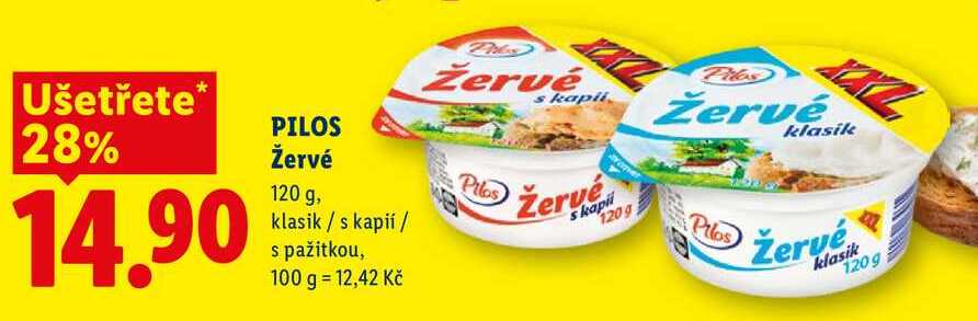 PILOS Žervé, 120 g