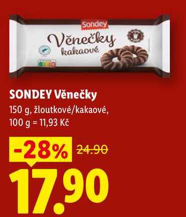 SONDEY Věnečky, 150 g