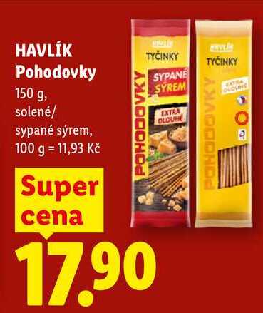 HAVLÍK Pohodovky, 150 g