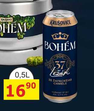 KRUŠOVICE BOHÉM 0,5L