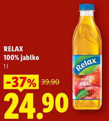 RELAX 100% jablko, 11