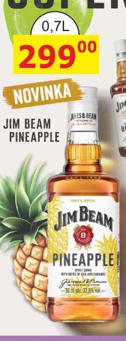 JIM BEAM PINEAPPLE 0,7l