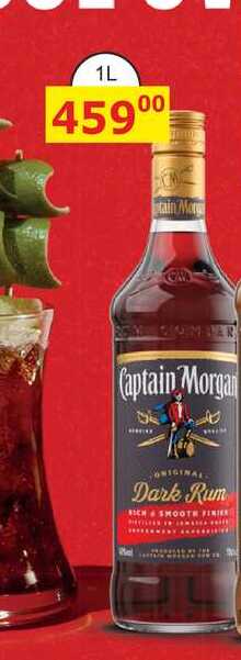 Captain Morgan Dark 1l 40%