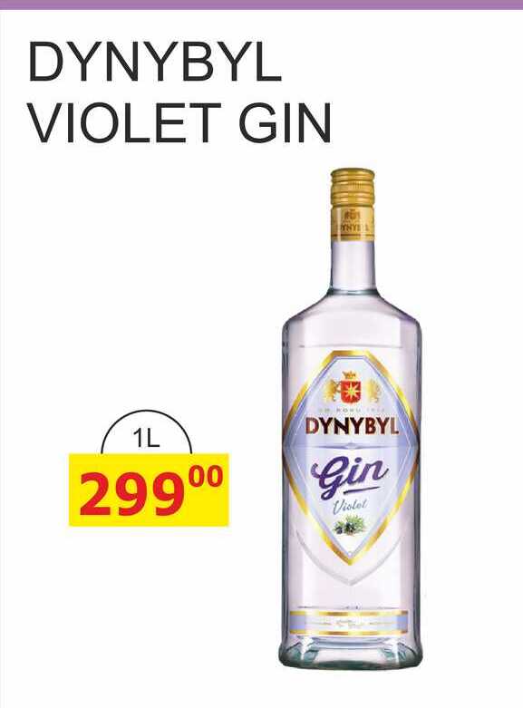 DYNYBYL VIOLET GIN 1L
