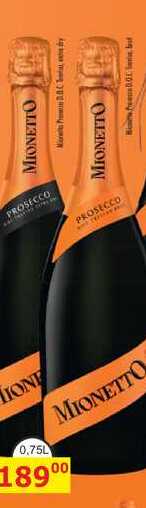 Mionetto Prosecco Doc Treviso brut 0,75L