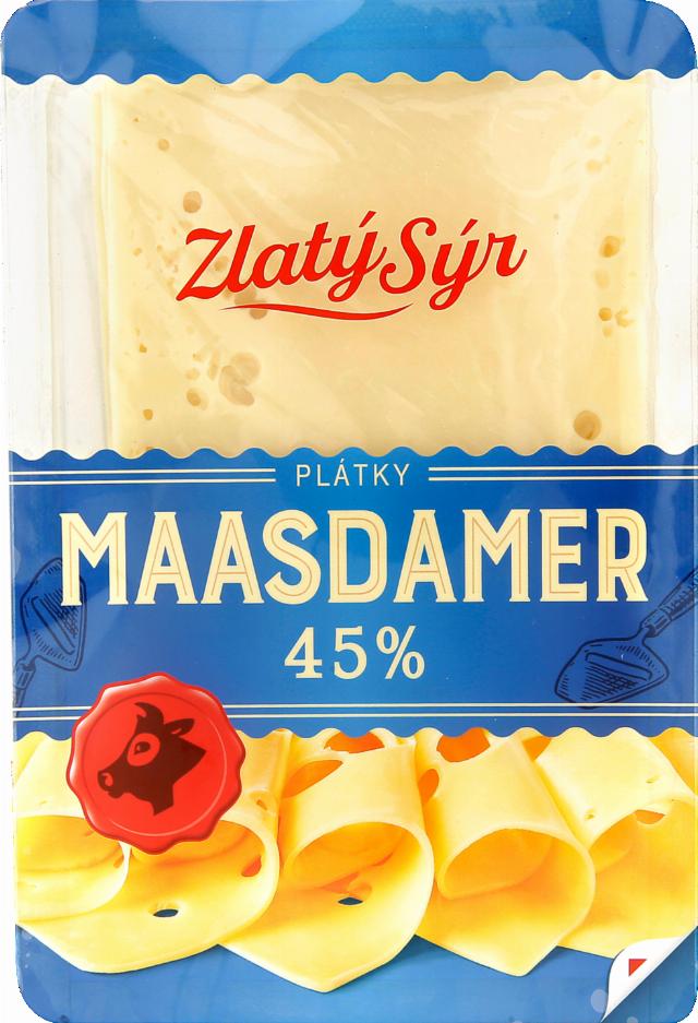Maasdamer Plátkový sýr