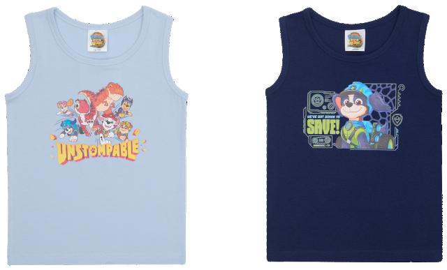 PAW PATROL Tílko 2 kusy v balení