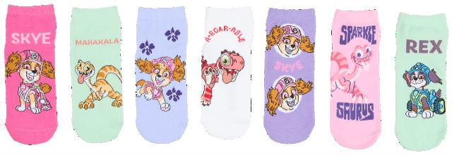 PAW PATROL Ponožky 7 párů