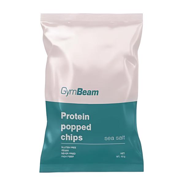 GymBeam Proteinové čipsy, mořská sůl