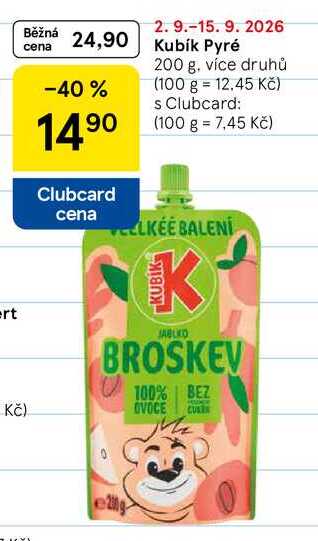 Kubík Pyré, 200 g, více druhů 