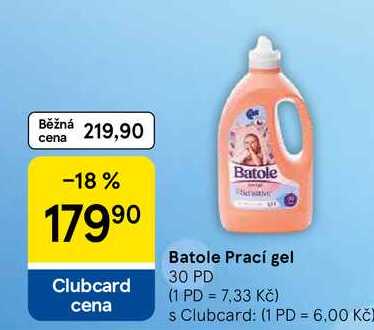 Batole Batole Prací gel, 30 PD