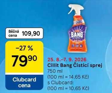 Cillit Bang Čisticí sprej, 750 ml