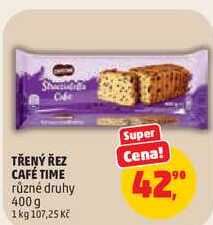 TŘENÝ ŘEZ CAFÉ TIME různé druhy, 400 g