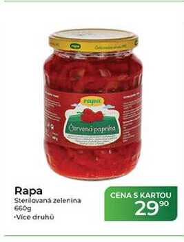 Rapa Sterilovaná zelenina 660g