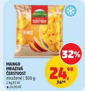 MANGO MRAZIVÁ ČERSTVOST mražené, 300 g