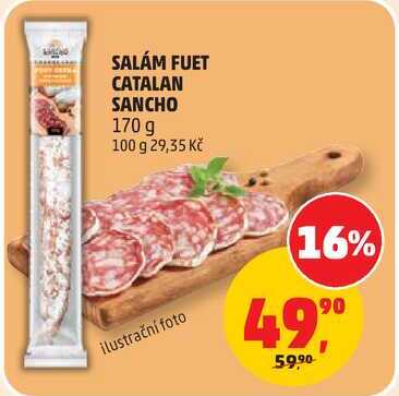 SALÁM FUET CATALAN SANCHO, 170 g