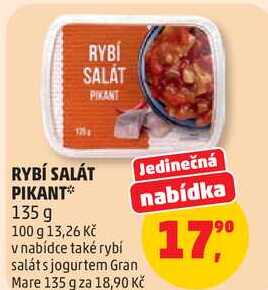 RYBÍ SALÁT PIKANT, 135 g