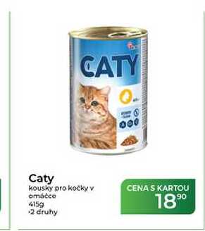Caty kousky pro kočky v omáčce 415 g