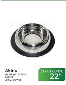 Akinu miska pro zvířata 250ml